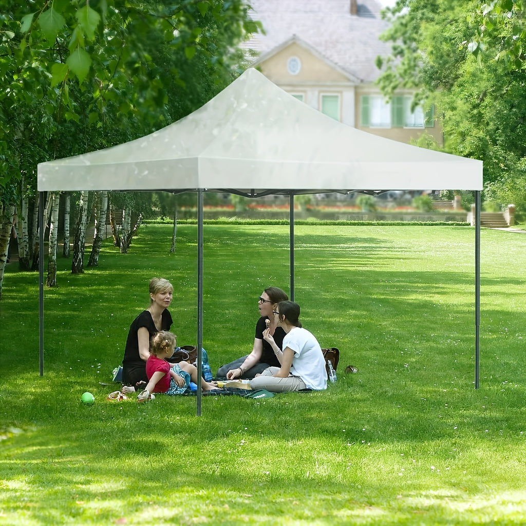 Pop Up Canopy, Commercial Instant Shelter Tent, Portable Folding Ez Up Canopy with 4 Sand Bags, Heavy Duty Waterproof Patio Event Tent for Outdoor Wedding, Camping, Beach