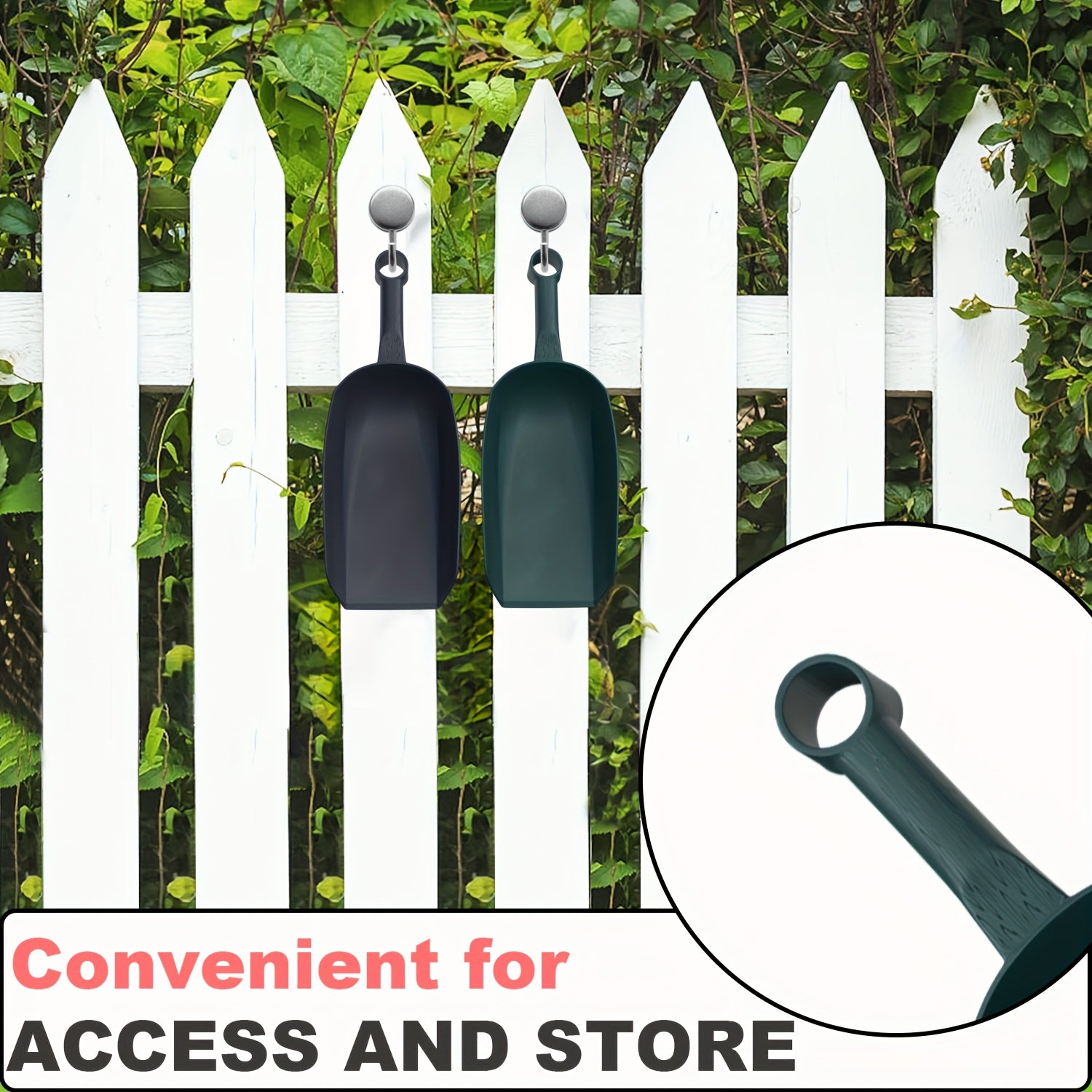 2pcs Set Of Gardening Tools for Planting , with A Size Of 2pcs, Suitable for Scenarios Such As Soil Spoons, Digging Shovels, Reinforced Soil Shovels, Flat Mouthed Shovels, Ice Shovels, Flower Shovels, Feed Shovels, Dog Food Shovels, Etc