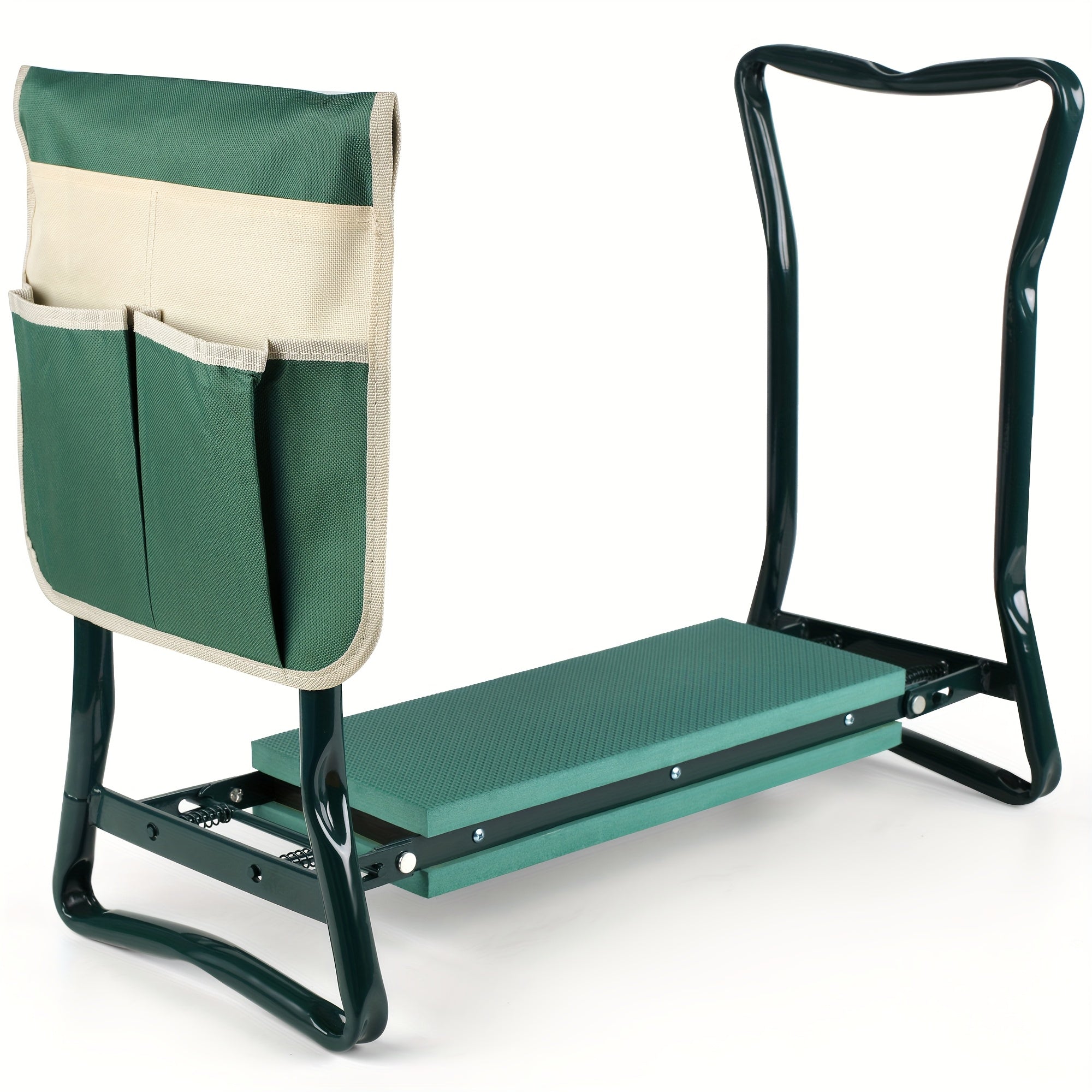 A Garden Kneeling Pad And Seat That Features a Thick And Wide Soft Cushion, This Foldable Gardening Bench Is Sturdy Enough for Both Kneeling And Sitting, Making It an Excellent Gift for Women And Seniors Who Love Gardening