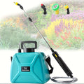 1.32gal Electric Sprayer, High-Performance Electric Sprayer Featuring 3 Mist Nozzles, Extendable Wand, Garden Sprayer Equipped with Adjustable Shoulder Strap for Lawn, Garden, And Cleaning Tasks
