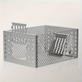 High-efficiency Automatic Mousetrap-designed for Continuous Catching, Metal Structure, Galvanized Rust Prevention, One-way Entrance And No Exit Design, Suitable for Indoor And Outdoor Pest Control, Without Power Battery.