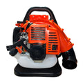 70.92 "x 17.73" X 17.73" Air-cooled Two-stroke Gas Engine, Backpack Style Blade Blower, High-power Two-stroke Strong Wind ABS Garden Backpack Style Snow Blower (orange)