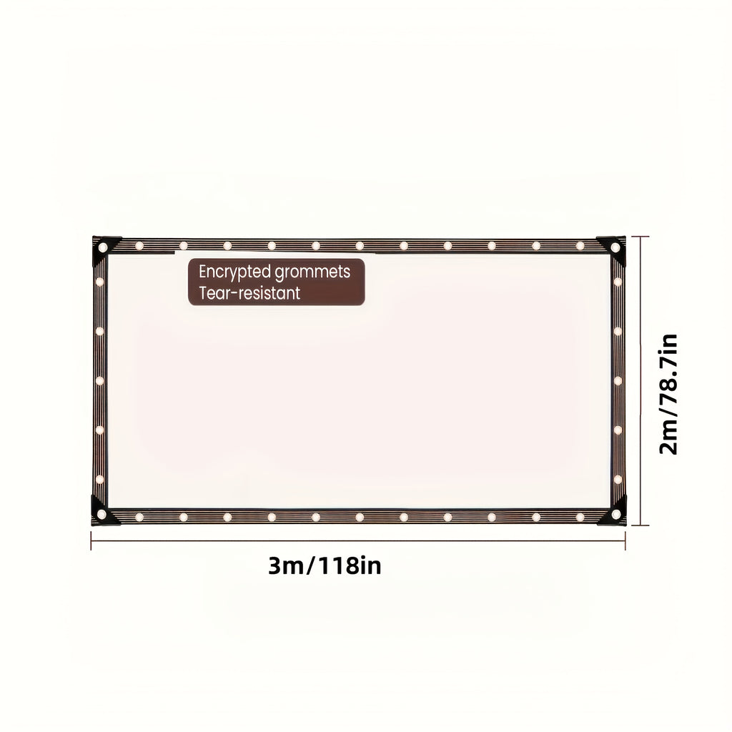 Transparent Waterproof And Oil Proof Cloth, 20 Mil, with Metal Ring Sunshade Film, Winter Plant Cover Film, Greenhouse Film, Suitable for Car, Yard, Chicken Coop, Porch, Terrace Sunshade, And Outdoor Camping, with Rain Proof Installation