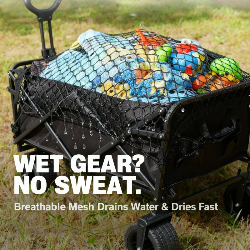 [83pcs Component 1pc Pack] Made of High-Strength Load-Bearing Material, The Mesh Bag Can Be Used to Store Everyday Items in The Car Or to Secure Sports Equipment And Luggage in The Trunk. It Is Foldable And Can Be Easily Folded When Not in Use