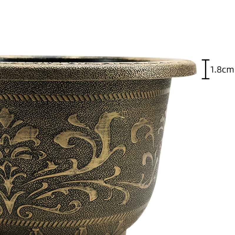2pcs 20 Inches Resin European Flower Pots - Pots with Thick Paint, Durable Construction, Drainage Holes, and Classic Design