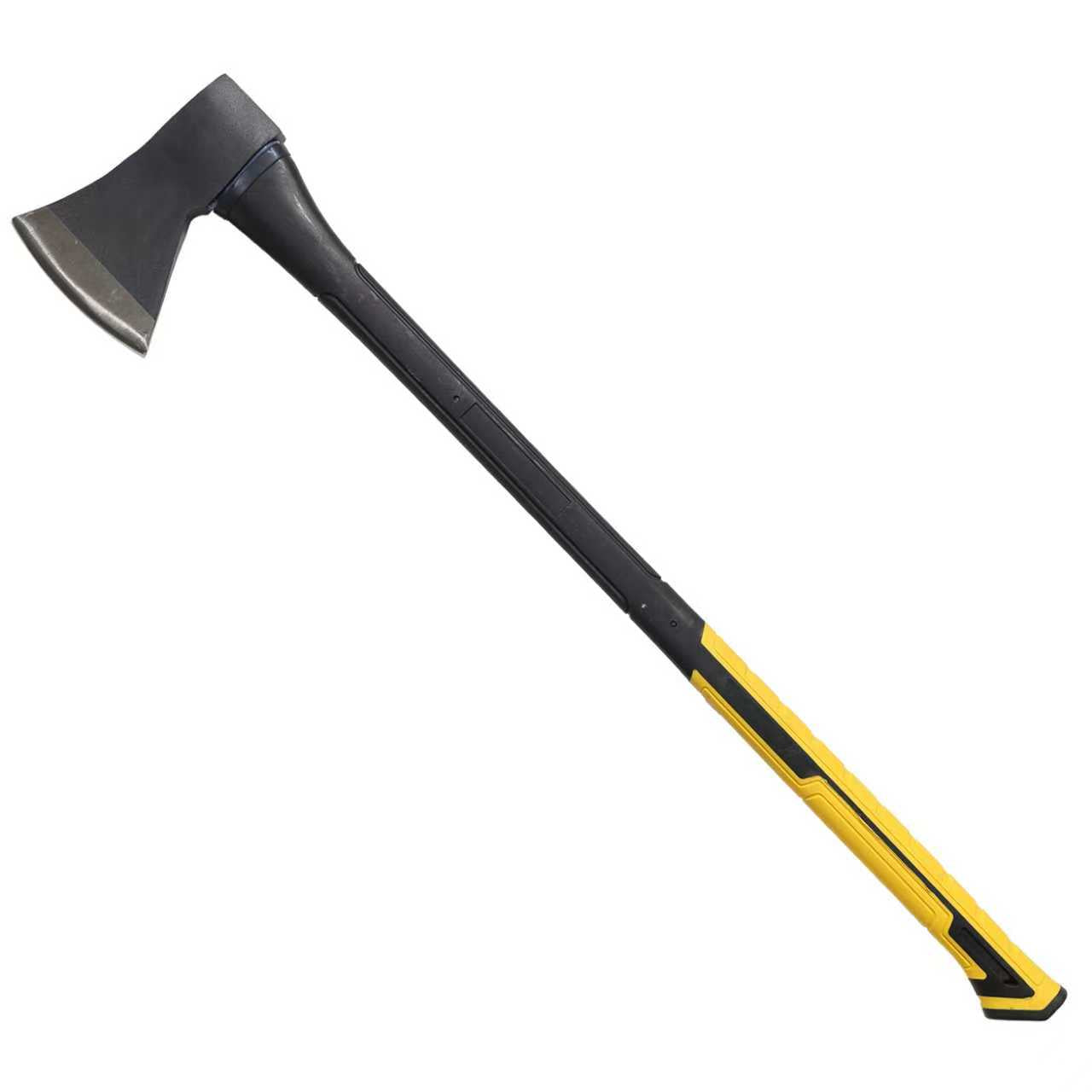 Camping Axe for Wood Splitting - Heavy Duty Garden Hatchet with Non-Slip Handle, Sharp Firewood Blade, Outdoor Survival Gear & Yard Tool | Christmas Gift for Men