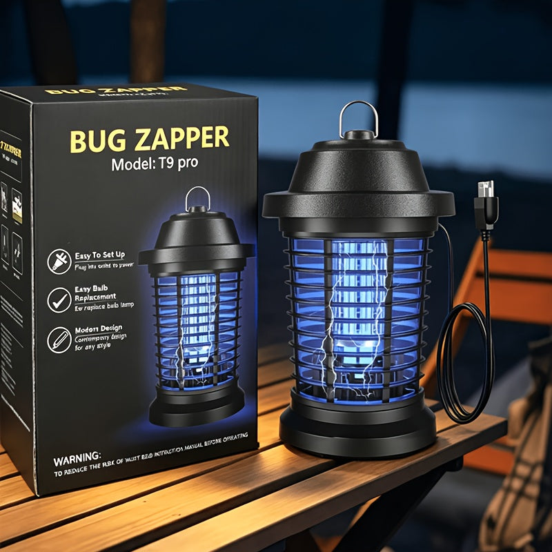 Bug Zapper, Mosquito Lamp, Electric Mosquito Lamp, 1000V High Powered Mosquito Zappers Killer, Metal Mesh for Home, Kitchen & Bedroom Gifts for Family And Friends