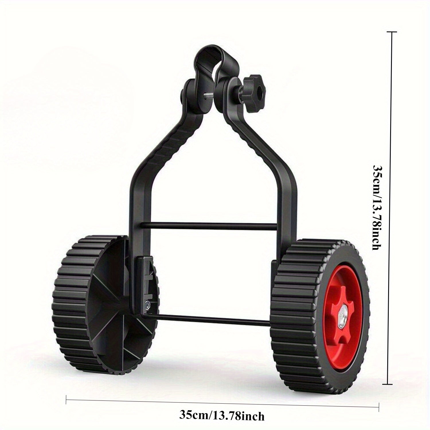 String Trimmer Wheel Attachment Non-slip Detachable Lawn Mower Support Wheels Labor-saving Replacement Lawn Mower Accessories, Lawn Mower Accessories