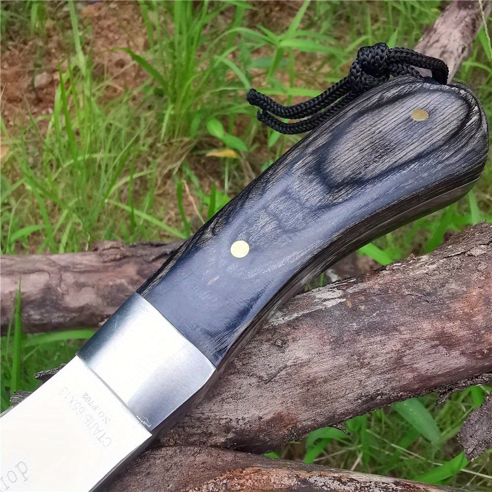 Stylish And High-Strength Battle Axe, Sharp Fire Axe for Outdoor Jungle Camping, Essential Life-Saving Gear, Durable And Sharp Equipment