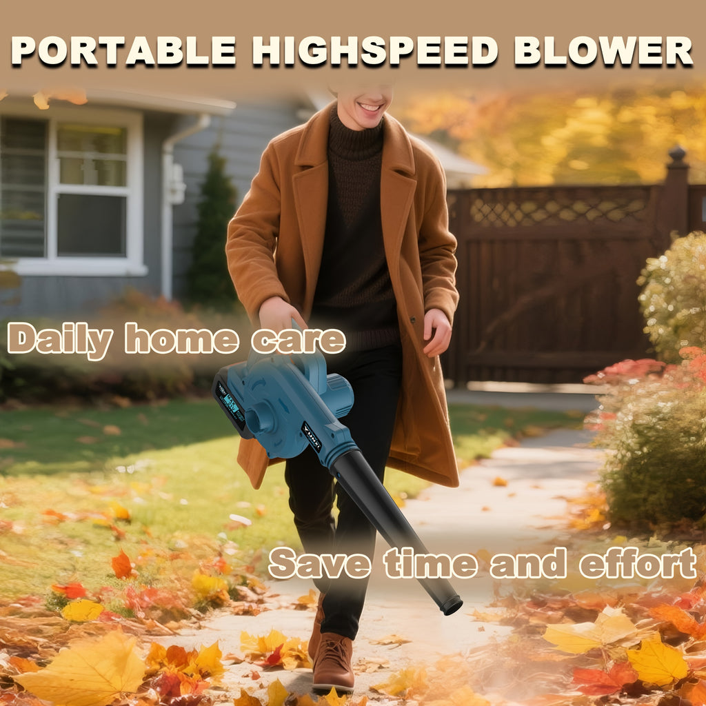 Portable Wireless Leaf Blowers, Wireless Leaf Blowers, Lightweight Leaf Blowers, Portable Charging Hair Dryers, Small And Lightweight Car Dust Collectors, Compact Handheld Vacuum Cleaners, Can Quickly And Easily Maintain Lawns And Gardens at Home