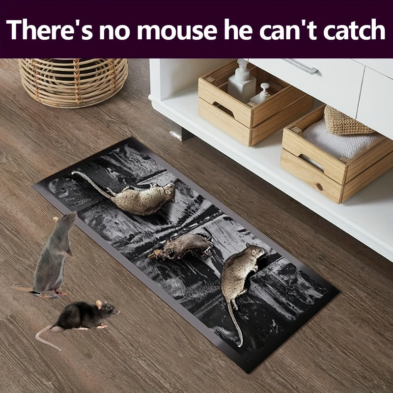 Four/ Eight Super Sticky Mouse Blankets, Specially Enlarged And Thickened, for Catching Mice And Insects. 27 * 11/27*473.24-inch Extended Sticky Mouse Boards, Designed for Catching Mice In Gardens And Kitchens, Are Easy to Use