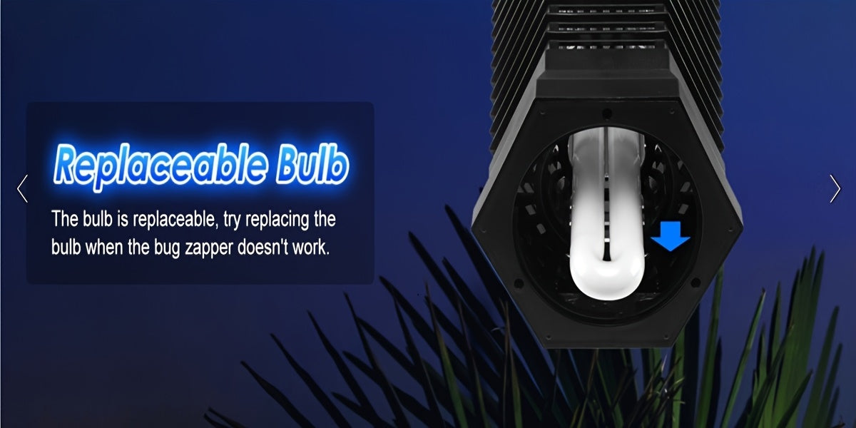 Bug Zapper, Mosquito Lamp, Electric Mosquito Lamp, 1000V High Powered Mosquito Zappers Killer, Metal Mesh for Home, Kitchen & Bedroom Gifts for Family And Friends