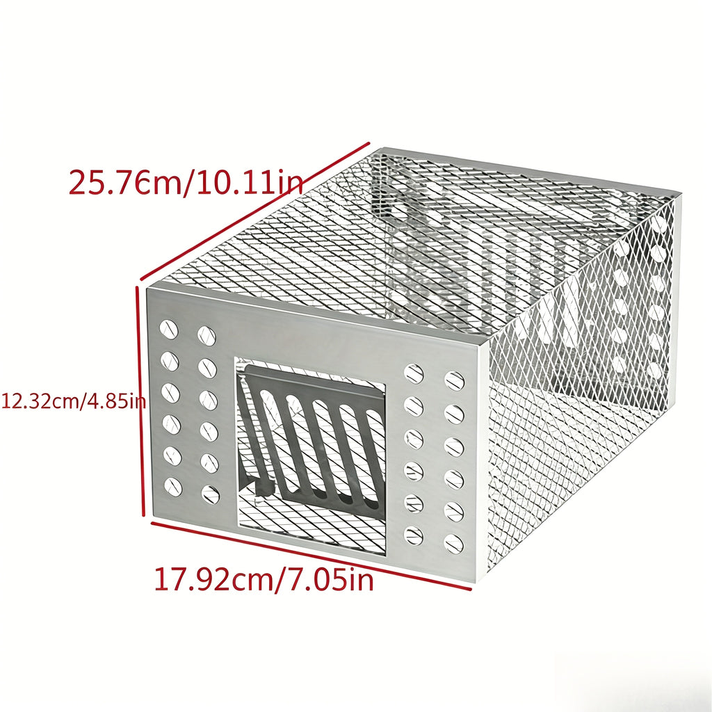 [For Indoor/Outdoor] Continuous Capture Automatic Iron Trap: Safe And Effective Control for Indoors And Outdoors. This Works Tirelessly to Catch Ideal for Homes, Yards, And Sheds. Sturdy Iron Design Guarantees Reliability