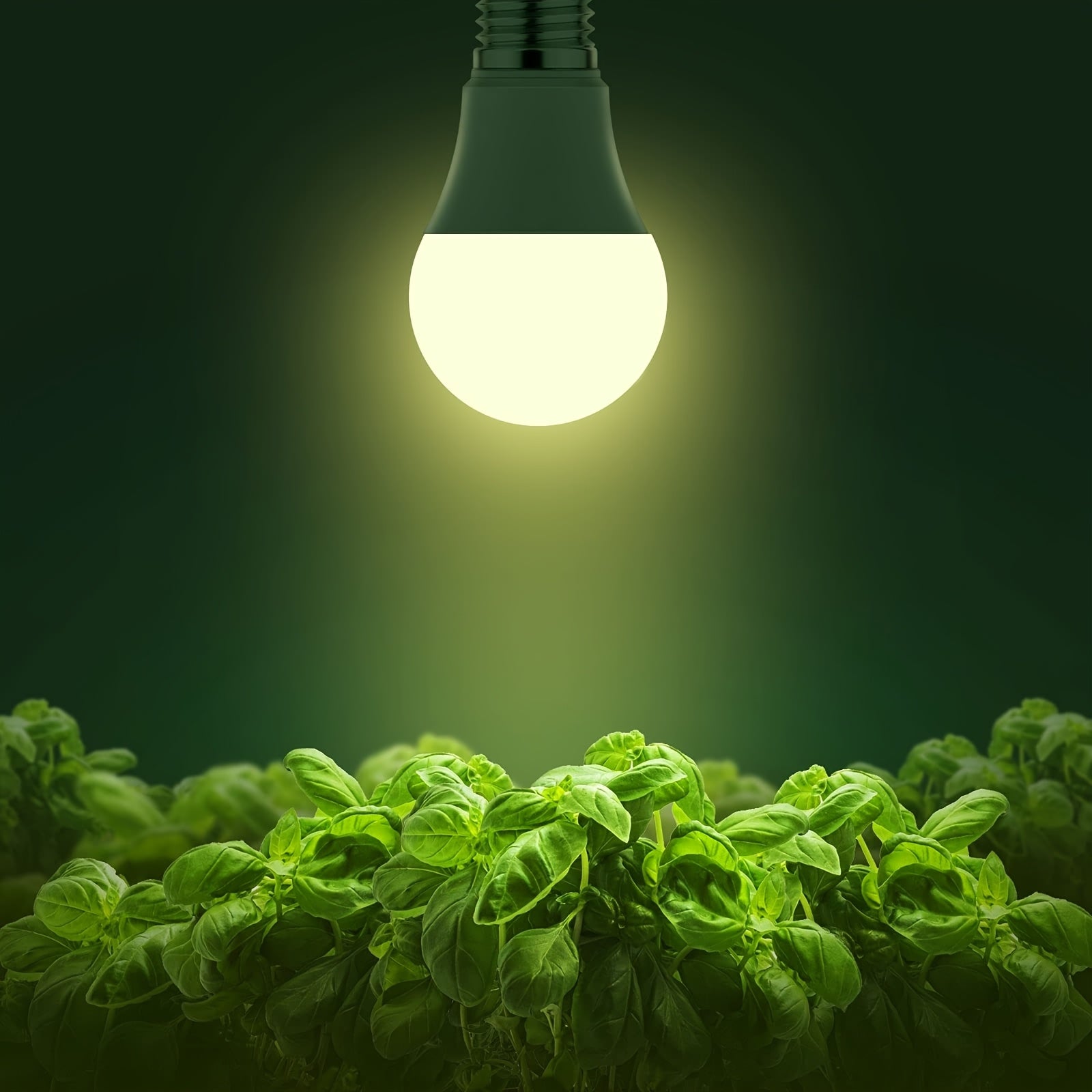 2/4/6/12pcs Grow Light Bulbs, LED Grow Light Bulb A19 Bulb, Full Spectrum Grow Light Bulb, Plant Light Bulbs E26 Base, 9W Grow Bulb 100W Equivalent, Grow Light for Indoor Plants, Seed Starting
