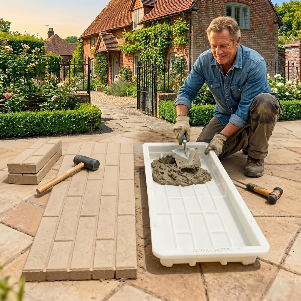 Concrete Paver Mold, Reusable Rectangular Stepping Stone Molds For Garden Decor, Patio, And Backyard Walkway Landscaping, 23.62" X 11.81" / 11.81" X 11.81"