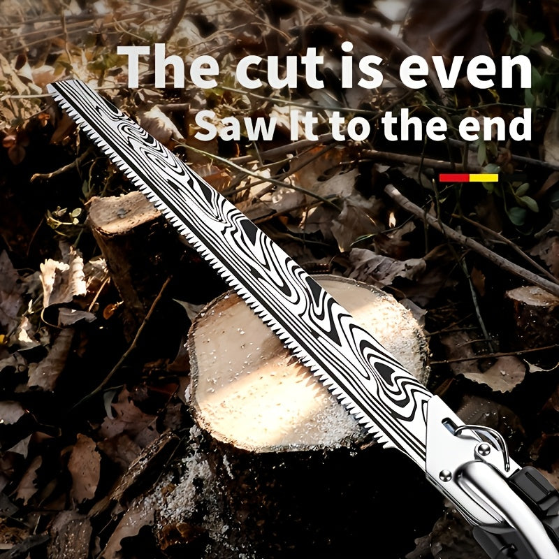 Hand Saw for Tree Pruning-band Saw Sleeve, Hand Tool, Woodworking Tool, Heavy Multifunctional Tool Blade, Used for Cutting Hard Materials, Wood And Plastics, Without Power Supply, Solid Metal Structure And Multifunctional Cutting Tool.