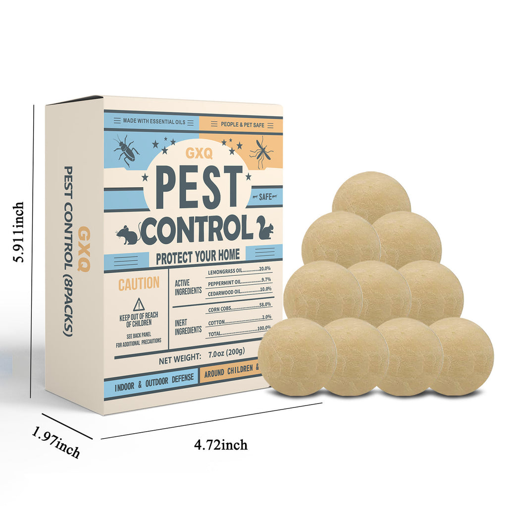 Pest Control, Powerful Insect Repellent Sachets, Peppermint Pest Repellent – Repels Mice/Rats/Mosquitoes, Keeps Pests Away, Home Insect & Rodent Repellent (Against Mice, Ants, Cockroaches, Mosquitoes Moths), Car Engine Rodent Deterrent for Squirrels Rats,