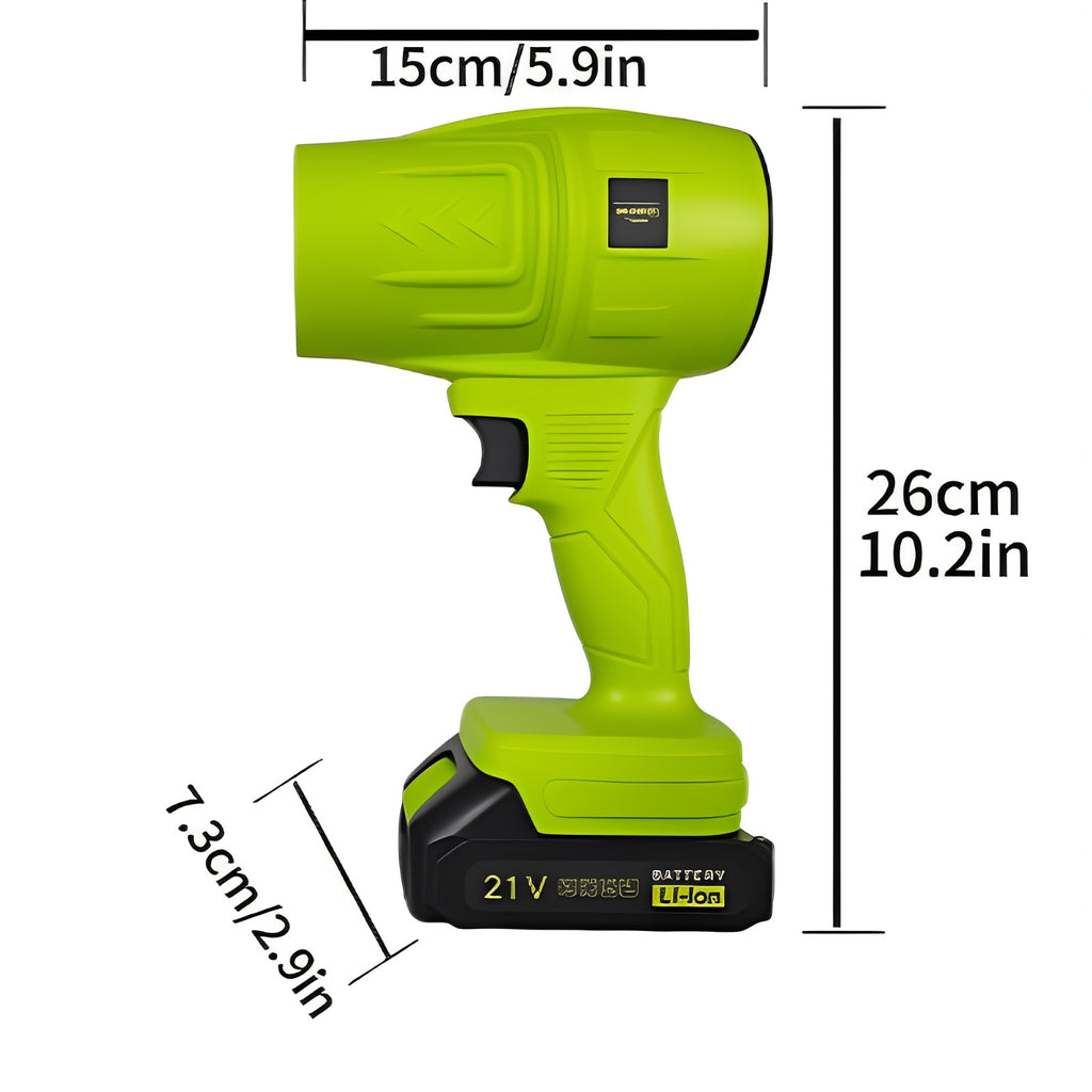 [Turbo Blower Fan] Blower Cordless High Power High-speed Turbo Fan, Portable Handheld Blower, Optional Equipped With Battery And Quick Charger, Optional Cleaning Machine Suitable For Household Outdoor Leaf And Dust Blowing | Perfect Holiday Gift