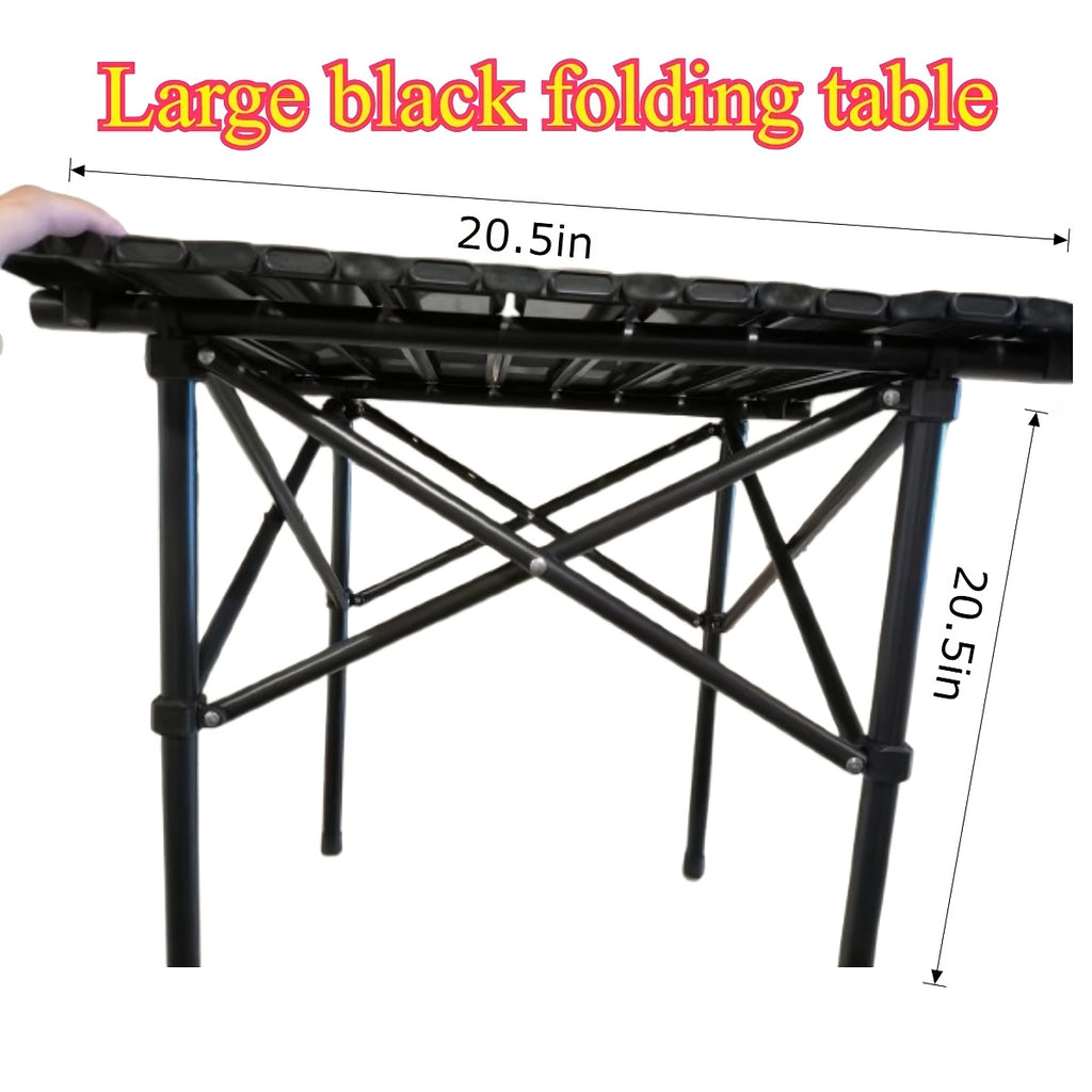 Large Portable Folding Table, with Storage Bag Included. Suitable for Indoor Terraces, Outdoor Camping Picnics, Backyard Barbecues, And Parties(Two Sizes Are Available for Selection) Non-Food Direct Contact