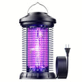 Portable Bug Zapper Outdoor Mosquito Repellent Outdoor Patio Insect Zapper 4200V Indoor Fly Trap Bug Repellent Mosquito Trap Killer for Home, Patio, And Backyard