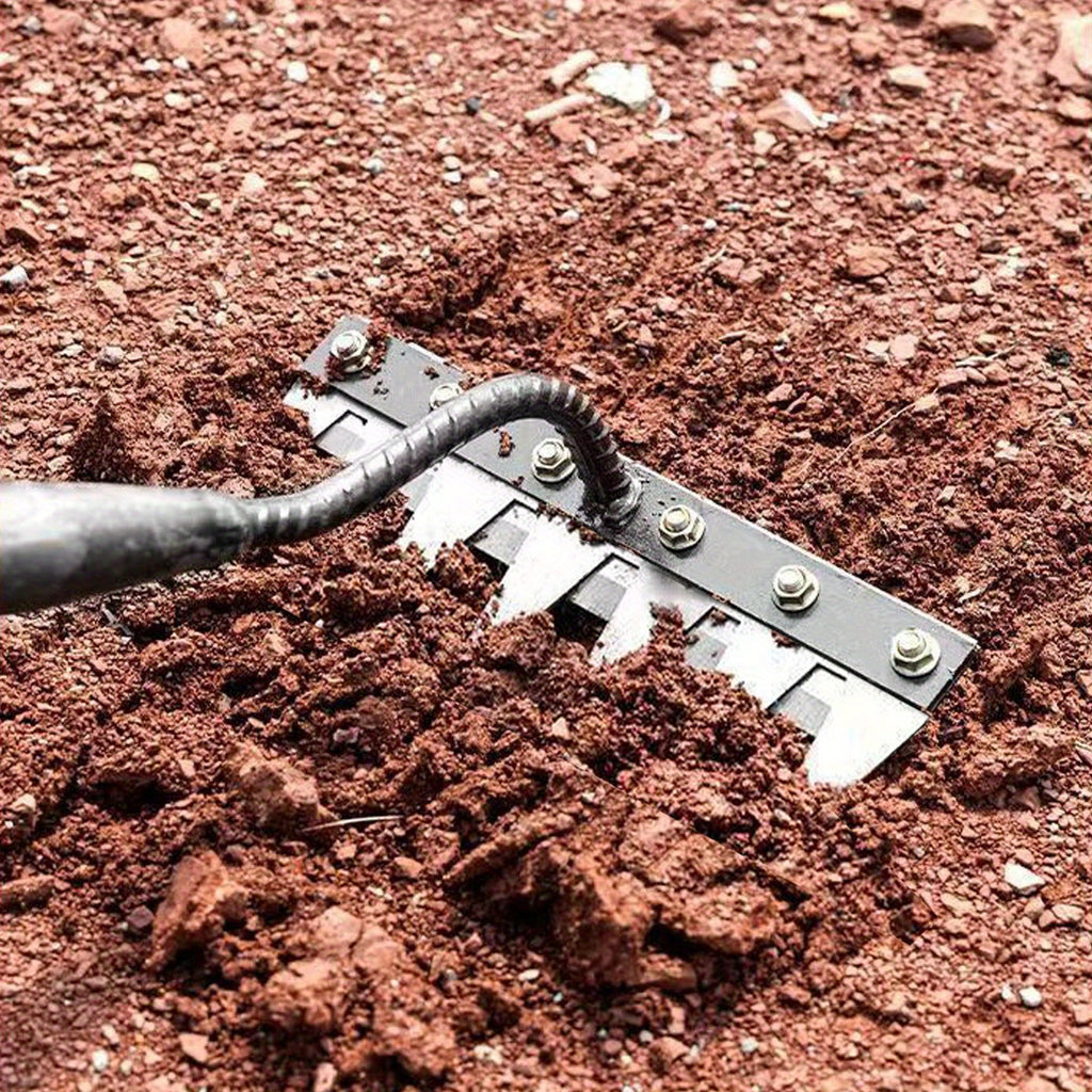 Garden seven-tooth design, easy soil loosening and weeding, comfortable grip, time-saving and labor-saving, it is your right-hand helper for gardening, tools, and vegetable gardens!