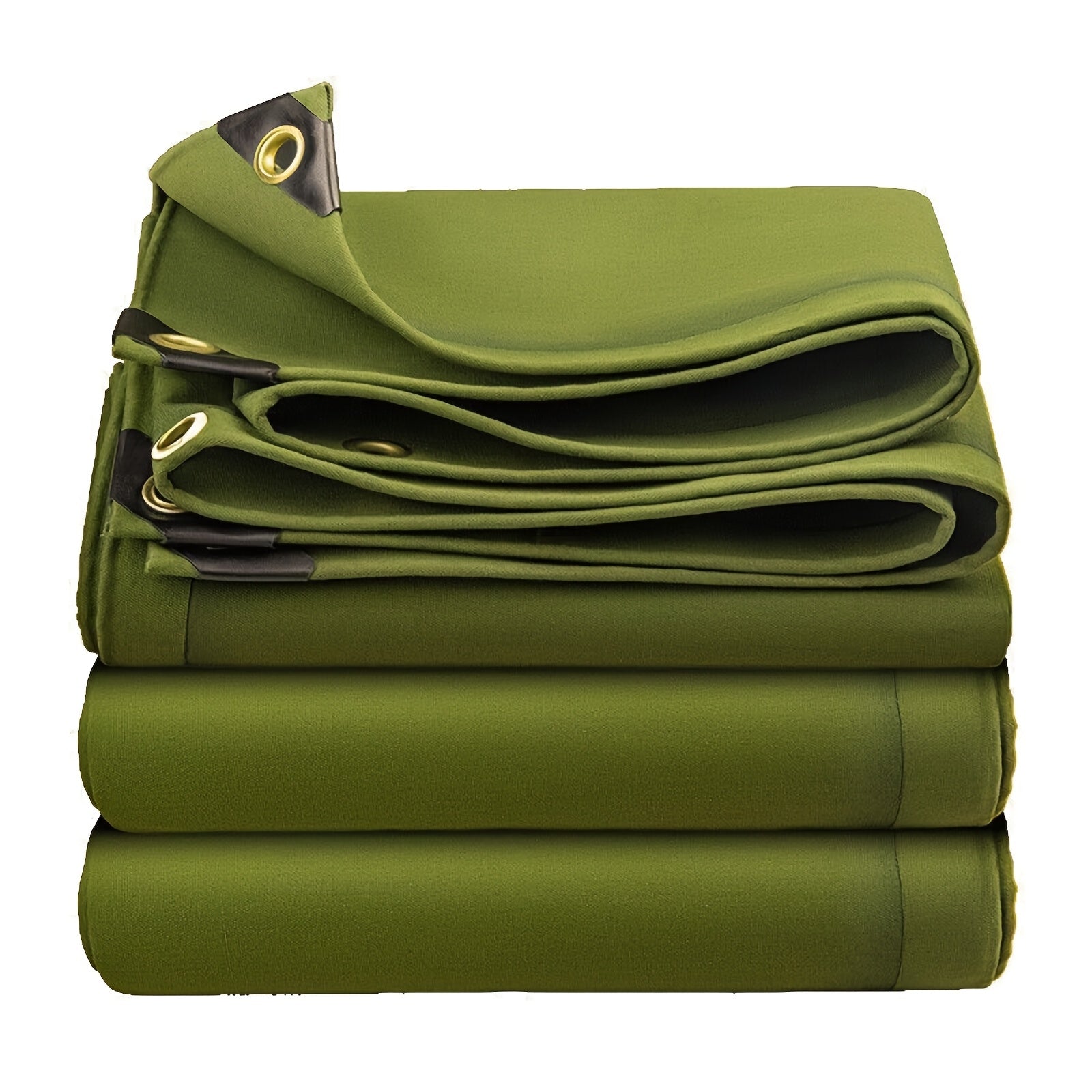 Durable 16Oz Waterproof Canvas Tarp, Ideal for Protecting And Boats, Suitable for Outdoor Camping And Pool Tents, Resistant to Weather, Rips, And Tears