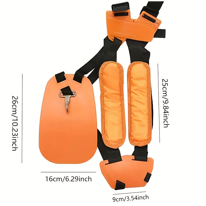 Shoulder Straps - 2 Adjustable Comfortable Suspenders, Suitable for Lawn Mowers And Weeders - Unisex & Durable - an Ideal Choice for Outdoor Lawn Work
