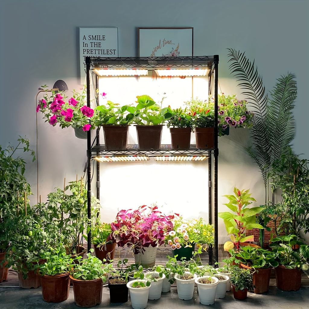 Grow Light, (2-Pack) LED Grow Lights For Indoor Plants Full Spectrum Plant Growing Lamps For Seedling Veg And Bloom 200W