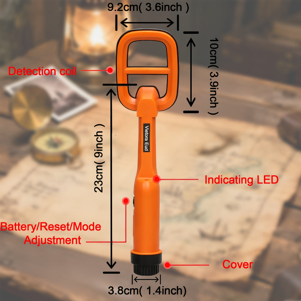 Underwater Metal Detector Submersive IP68 Fully Waterproof Metal Detector for Adults Under Water 100ft, Can detect All Metals with Large Coil, Accurate and Precise