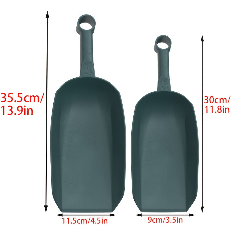 2pcs Set Of Gardening Tools for Planting , with A Size Of 2pcs, Suitable for Scenarios Such As Soil Spoons, Digging Shovels, Reinforced Soil Shovels, Flat Mouthed Shovels, Ice Shovels, Flower Shovels, Feed Shovels, Dog Food Shovels, Etc