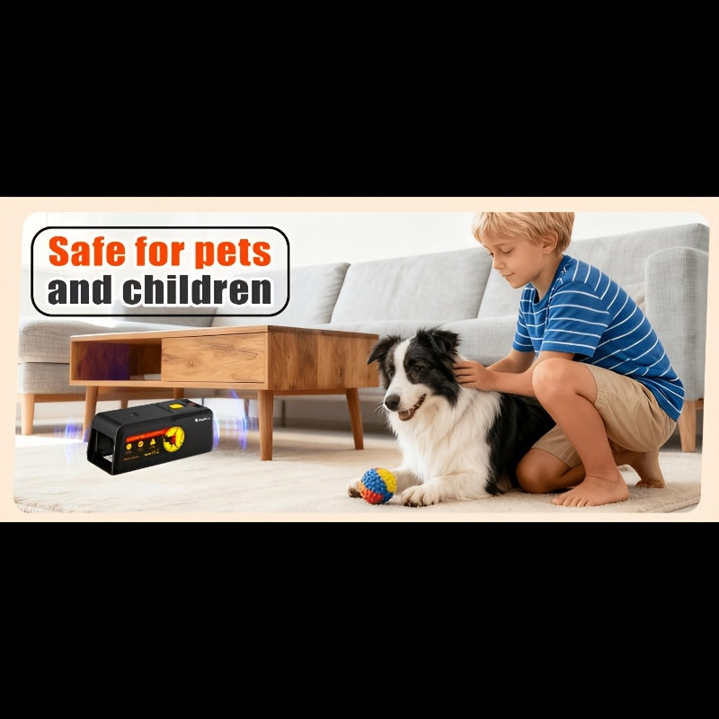 AZDELE Electric Mouse Trap, Suitable for Indoor And Outdoor Use, Reusable, 2800V Instantly Kilmice, Effectively Controls Pests, And Provides Quick Extermination. Suitable for Homes, Living Rooms, Kitchens, Garages, Yards, Etc.
