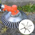 Heavy-Duty 7-Inch Trimming Blade - with Sharp Metal Blades for Lawn, Garden, Driveway, And Commercial/Residential Use - Compatible with Electric Weed Cutters - Ideal for Professionals And Homeowners - Durable Metal Construction, Garden Maintenance