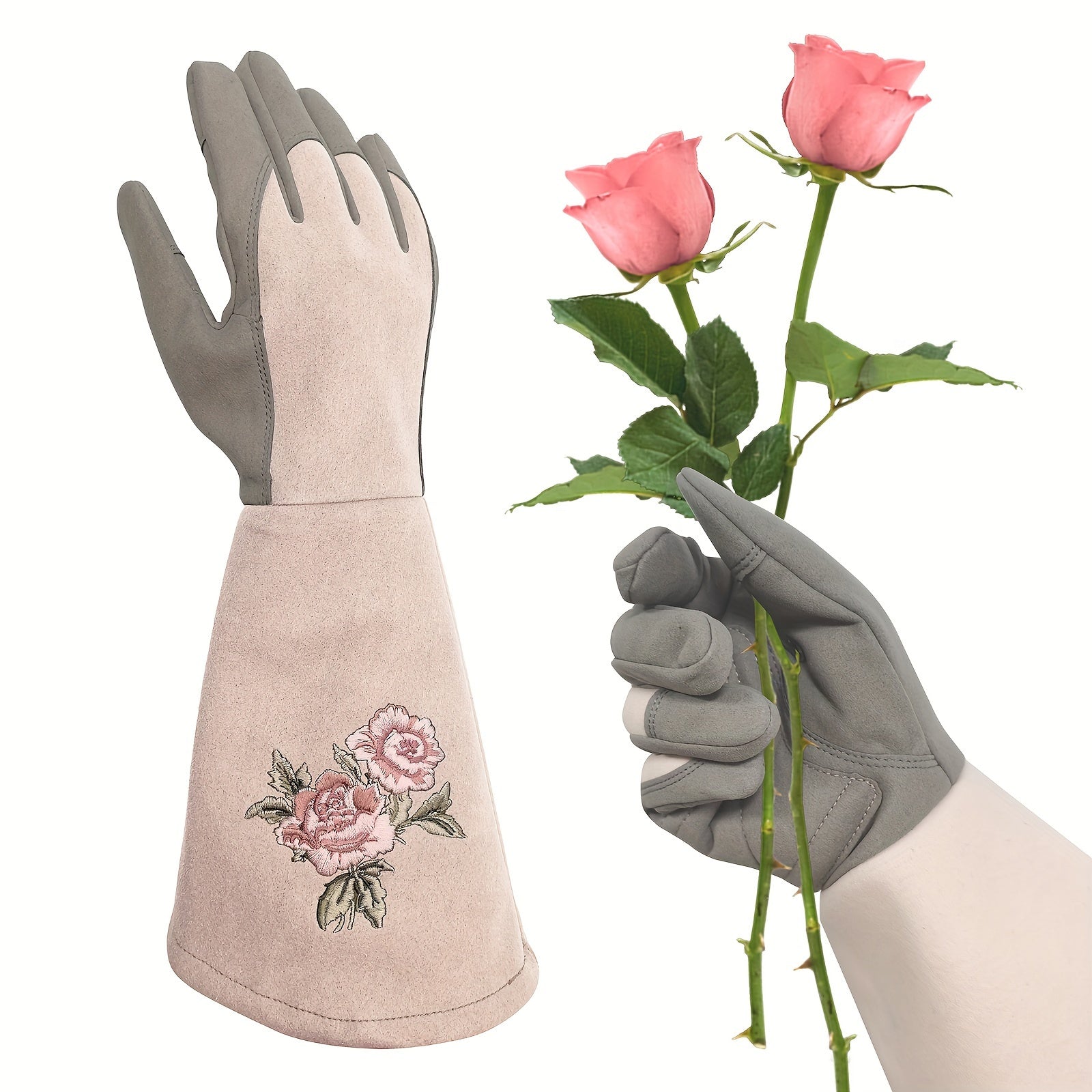 Intra-FIT Gardening Gloves For Women Thornproof Garden Gloves With Extra Long Forearm Protection