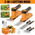 Cordless Hedge Trimmer & Pruner (Optional) 12V 5.6-Inch Mini Hedge Trimmer | 20V Battery, 5.6 Inches/23.62-inch Blades, Suitable For Lawns, Shrubs, And Branches, 3000 RPM, Maximum Cutting Capacity Up To 1/2 Inch, Perfect New Year'S Gift For Men