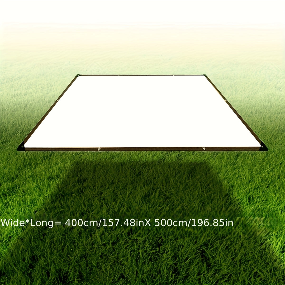[Transparent Rainproof Tarpaulin] Take A Picture And Send The Lanyard - 1pc Of Thickened Waterproof And UV-proof PE Tarpaulin, with Sealed Edge + Ring Hole, Suitable for Courtyard/chicken Coop/greenhouse/camping, Durable And Anti-aging!