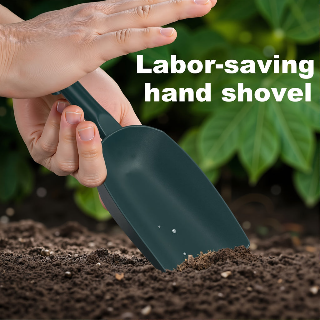 2pcs Set Of Gardening Tools for Planting , with A Size Of 2pcs, Suitable for Scenarios Such As Soil Spoons, Digging Shovels, Reinforced Soil Shovels, Flat Mouthed Shovels, Ice Shovels, Flower Shovels, Feed Shovels, Dog Food Shovels, Etc
