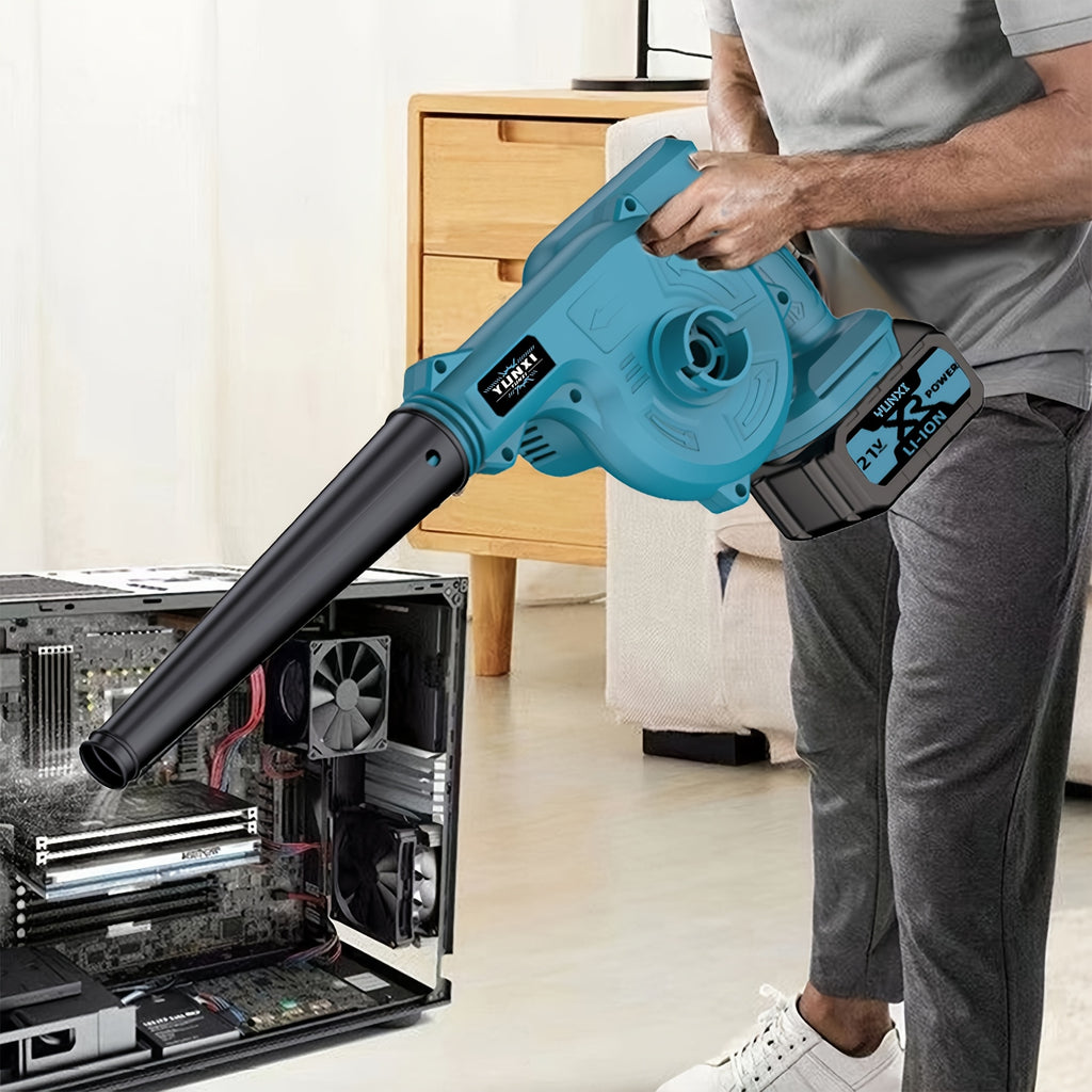 Portable Wireless Leaf Blowers, Wireless Leaf Blowers, Lightweight Leaf Blowers, Portable Charging Hair Dryers, Small And Lightweight Car Dust Collectors, Compact Handheld Vacuum Cleaners, Can Quickly And Easily Maintain Lawns And Gardens at Home