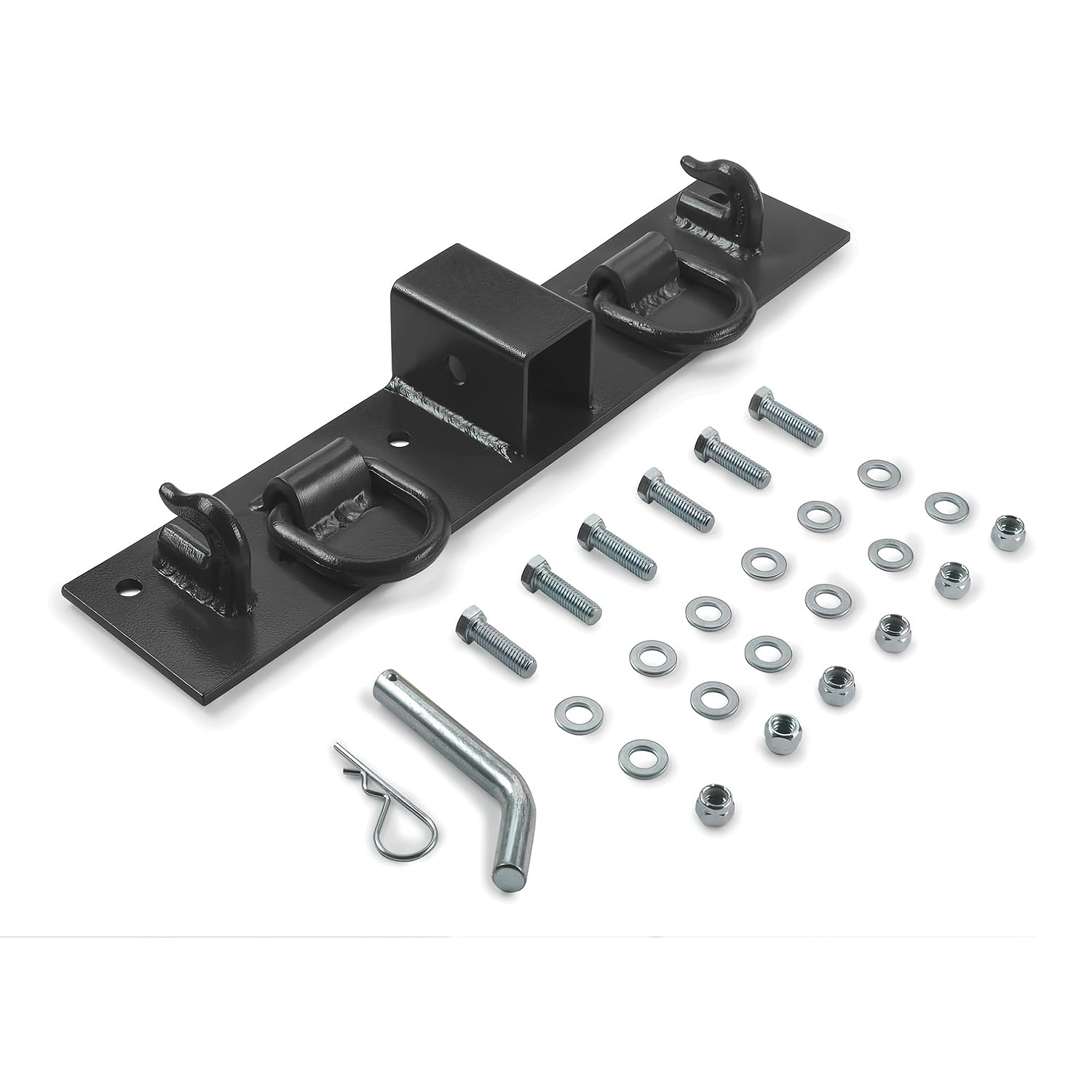 Heavy Duty Bolt On Compact Tractor Bucket Hooks | 2" Receiver Compatible with JOJOKA 1025R 2320 2520 2720 2025R 2032R 2038R 3032E 4010 4100 41
