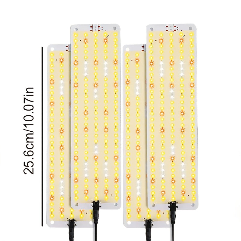 [LED Grow Lights] YZJ 6LN, LED Grow Lights for Shelves 2/4pack, Grow Lights for Indoor Plants, 616LEDs Full Spectrum, Grow Light for Under Cabinet Plant, Grow Lamp with 3/9/12H Timer, 10 Dimmable Levels for Plant Growing, Grow Lights for Seed Staring