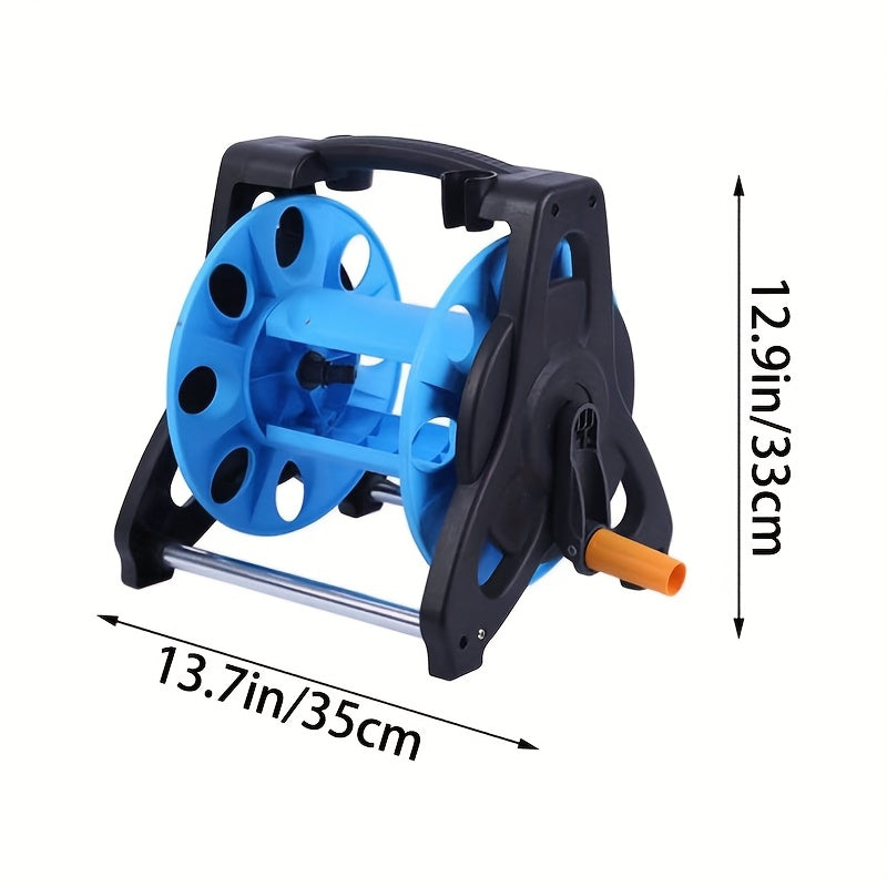 1pc Water Hose Reel Cart, Up to 115 Feet Length Water Hose, Portable Hose Holder, Outdoor Metal Garden Hose Reel, Colorful Box Packaging Can Be a Gift to Family And Friends