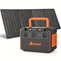 350W/150W Peak Solar Generator Portable Power Station with 60W/40W/30W/21W Solar Panels Included, 240Wh/111Wh/88.8Wh Solar Power Bank AC DC USB Ports for Camping Tents, Emergency Outdoor Home Use, CPAP, Fans, Laptops, Emergency, Gifts