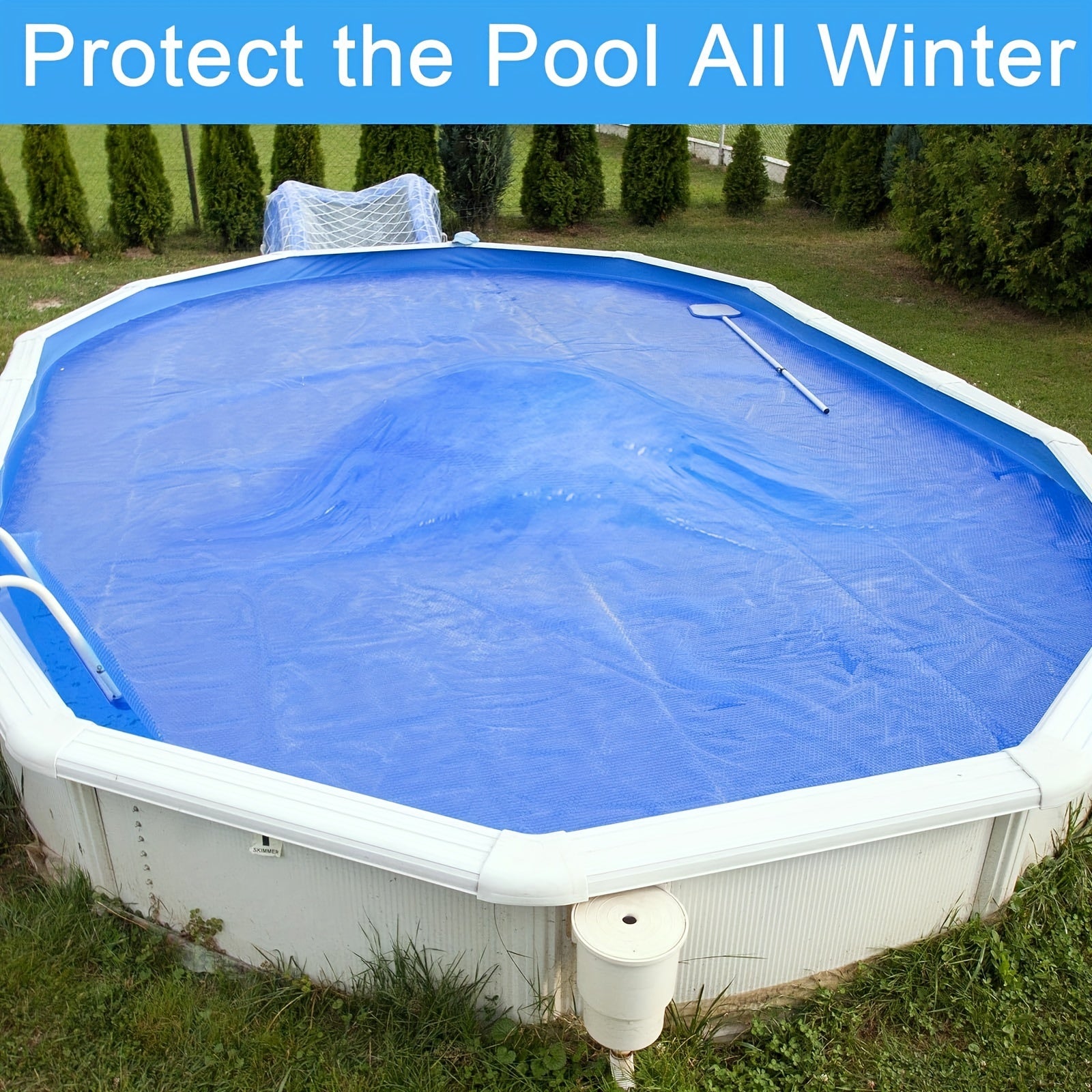 Durable Inflatable Pool Air Pillow - Freeze Protection for Above Ground Pools, Cold-Resistant PVC Material, Essential Pool Closing Kit Accessory