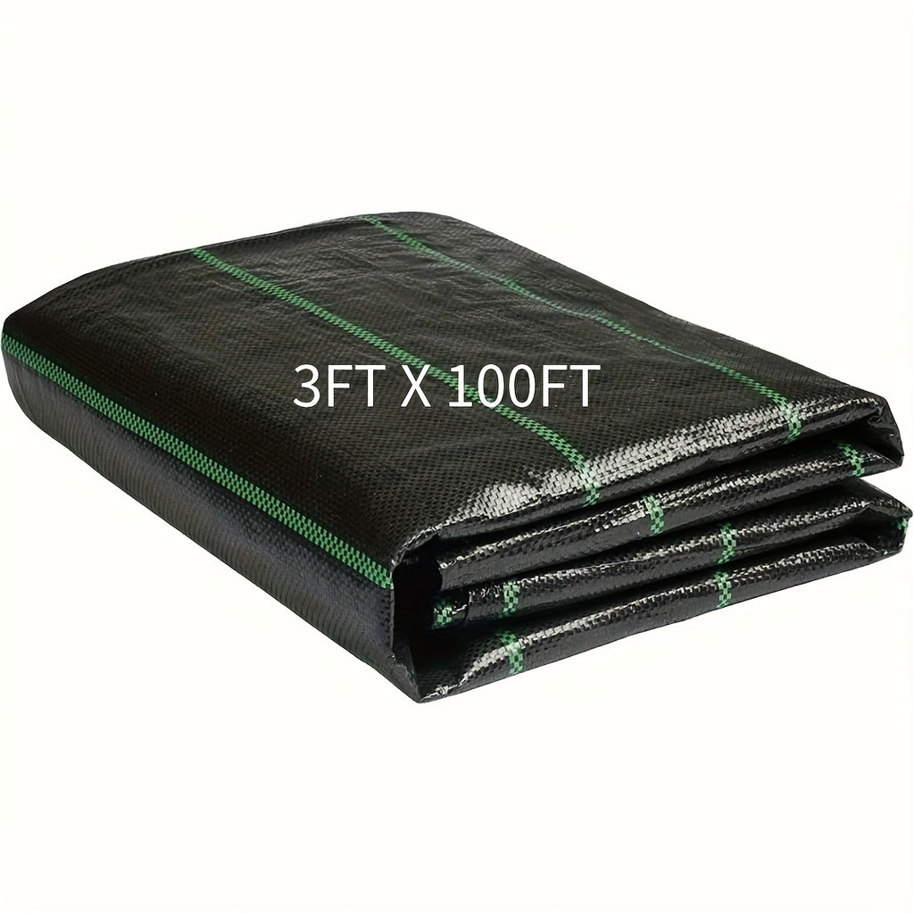 Grass Proof Fabric Lane Fabric, Commercial Grade Landscape Fabric, Garden Grass Proof Fabric Heavy-Duty, Geotextile Bottom Gravel, Ground Covering Drainage Fabric, Weed Mat