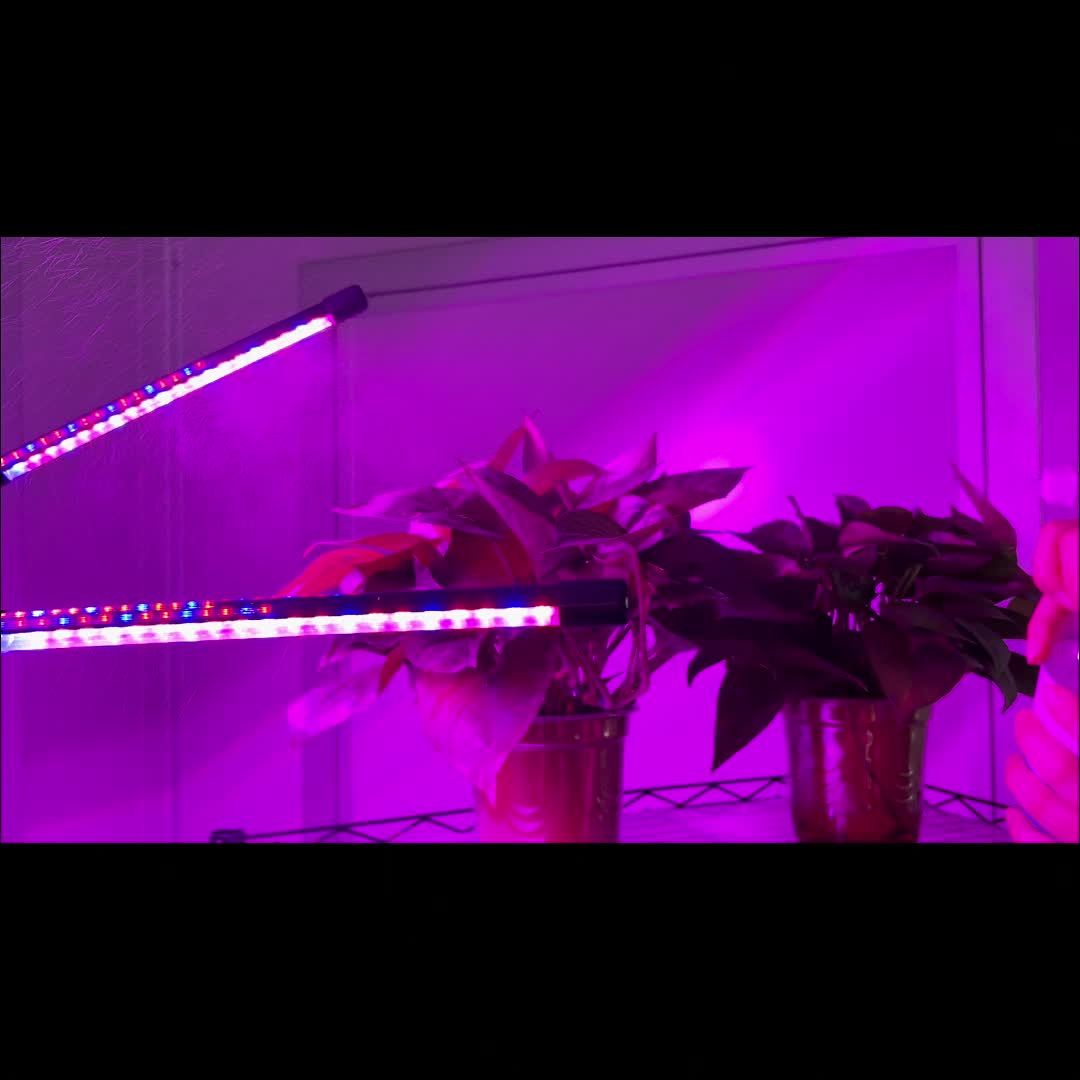 Grow Lights For Indoor Plants, 5 Heads Red Blue White Full Spectrum Plant Light With 29-61" Adjustable Tripod Stand, Indoor Grow Lamp With Remote Control And Auto On/Off Timer Function, Wireless Remote Control, Wired Lights