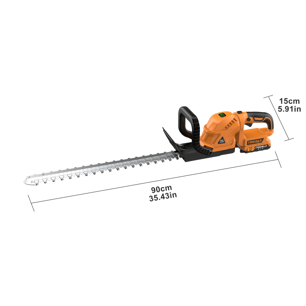 Cordless Hedge Trimmer & Pruner (Optional) 12V 5.6-Inch Mini Hedge Trimmer | 20V Battery, 5.6 Inches/23.62-inch Blades, Suitable For Lawns, Shrubs, And Branches, 3000 RPM, Maximum Cutting Capacity Up To 1/2 Inch, Perfect New Year'S Gift For Men