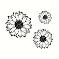 Collection of Three Metal Sunflower Wall Decorations, Perfect for Rustic Garden Aesthetics, Designed for Outdoor Fence Display, Great for Enhancing The Decor of Living Rooms, Bedrooms, Terraces, And Patios