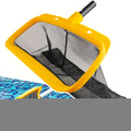Budget-Friendly 1pc Pool Skimmer Net, PE (Polyethylene) Deep Fine Nylon Mesh Bag for Fast Cleaning & Debris Pickup, Easy Scoop Edge, Swimming Pool Maintenance Tool (NO POLE)