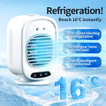 Portable Cooling Fan with a 6000Mah Misting Feature, USB-C Charging, Two Speed Settings And Two Mist Modes (Continuous/Intermittent), an Integrated Portable Cooling Fan with Cooling Capabilities - USB Rechargeable Fan Suitable for Home, Outdoor