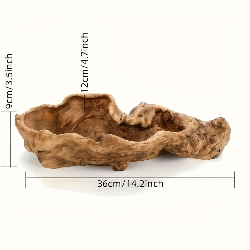 1pc [Unique Planter] Unique Large Resin Succulent Planter | Durable ABS Material, Indoor Plant Pot, Decorative Pot for Cacti And Indoor Plants, Perfect for Home Or Office Display (Plants Not Included)