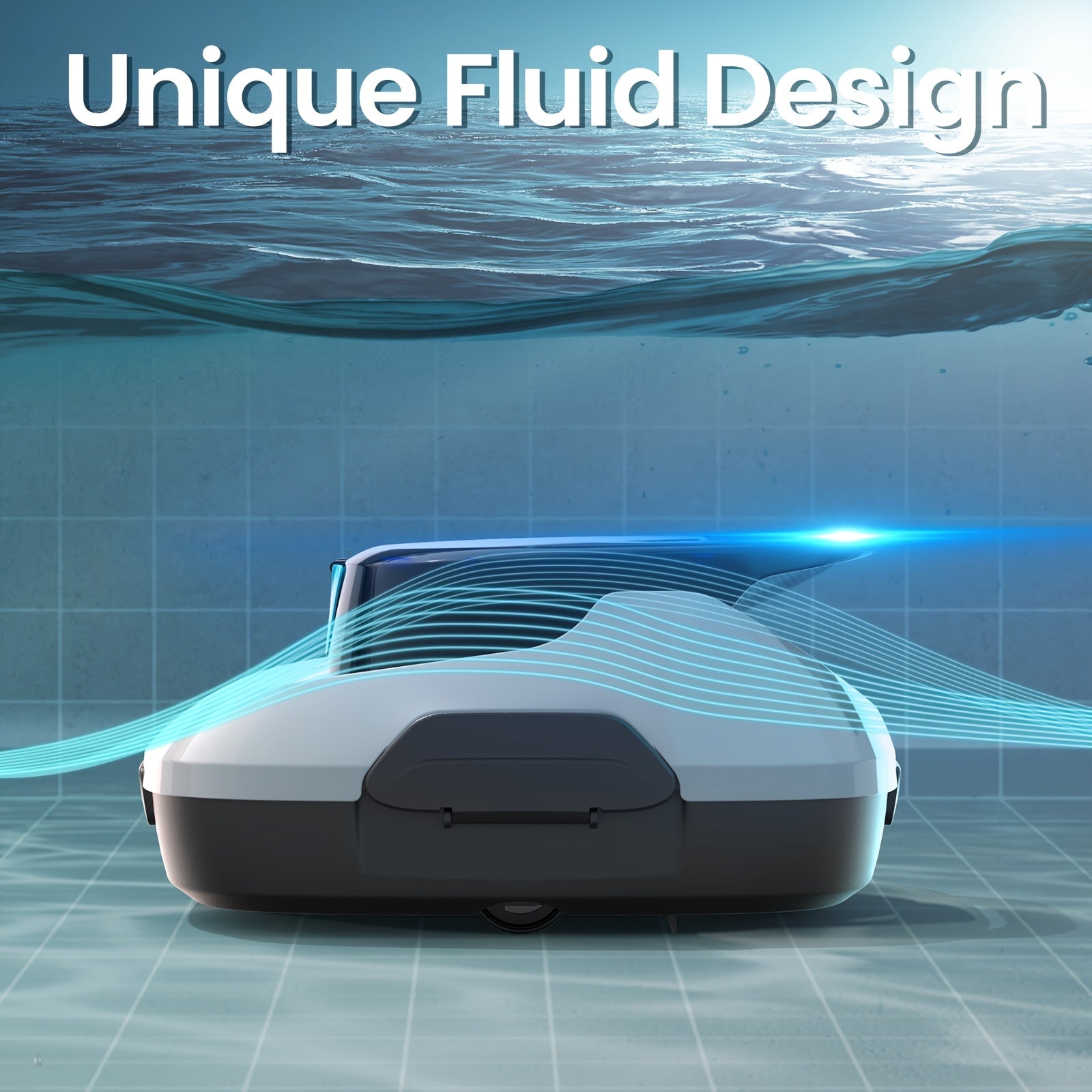 Refurbished AIPER Pool Cleaner Robot for Above Ground Flat Pools Up to 860 Sq.ft Cordless Pool Cleaner with 90-Min Runtime, Smart Self-Parking, Lightweight, Pool Vacuum Scuba SE